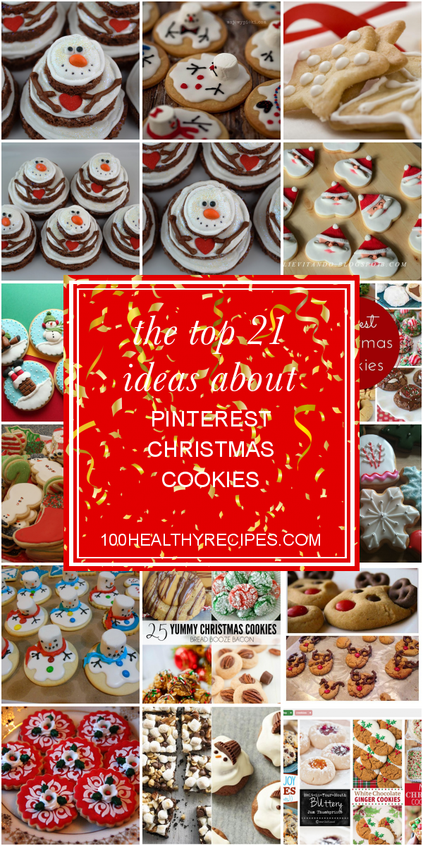 The top 21 Ideas About Pinterest Christmas Cookies – Best Diet and